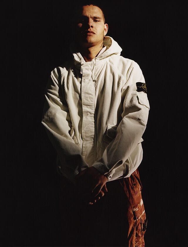 supreme stone island hooded sweatshirt white