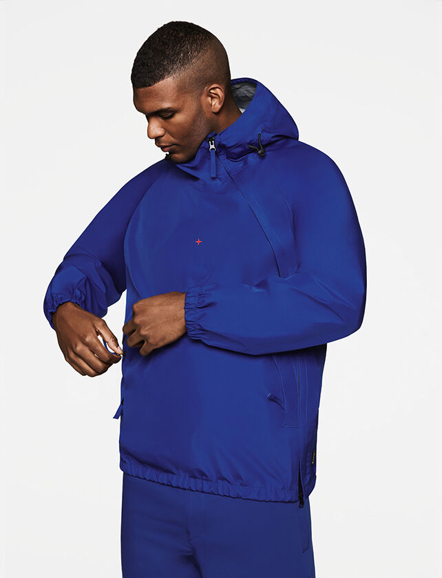 Stone island cheap blue marine jacket