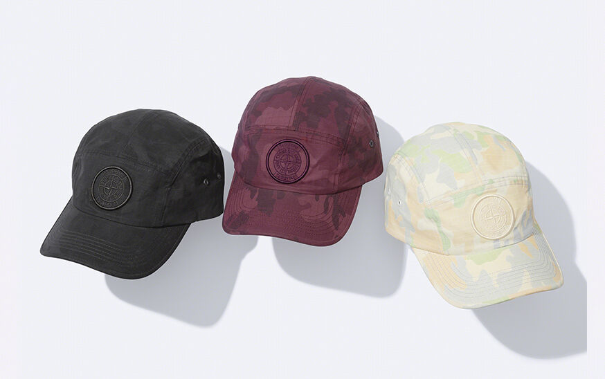 stone island x supreme hat