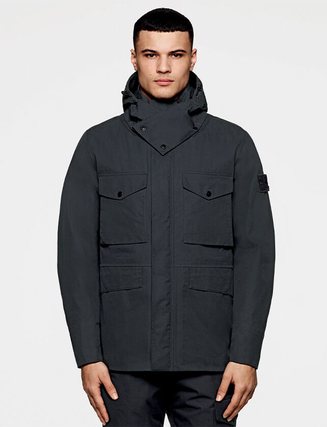 Stone island Ghost Ventile Zip up Jacket