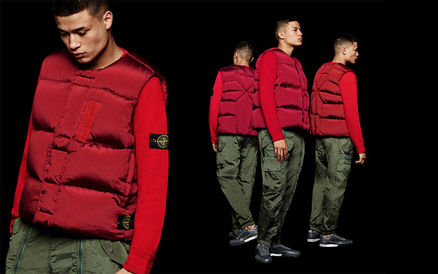 袖65Stone Island 22FW ジャケットNYLON METAL